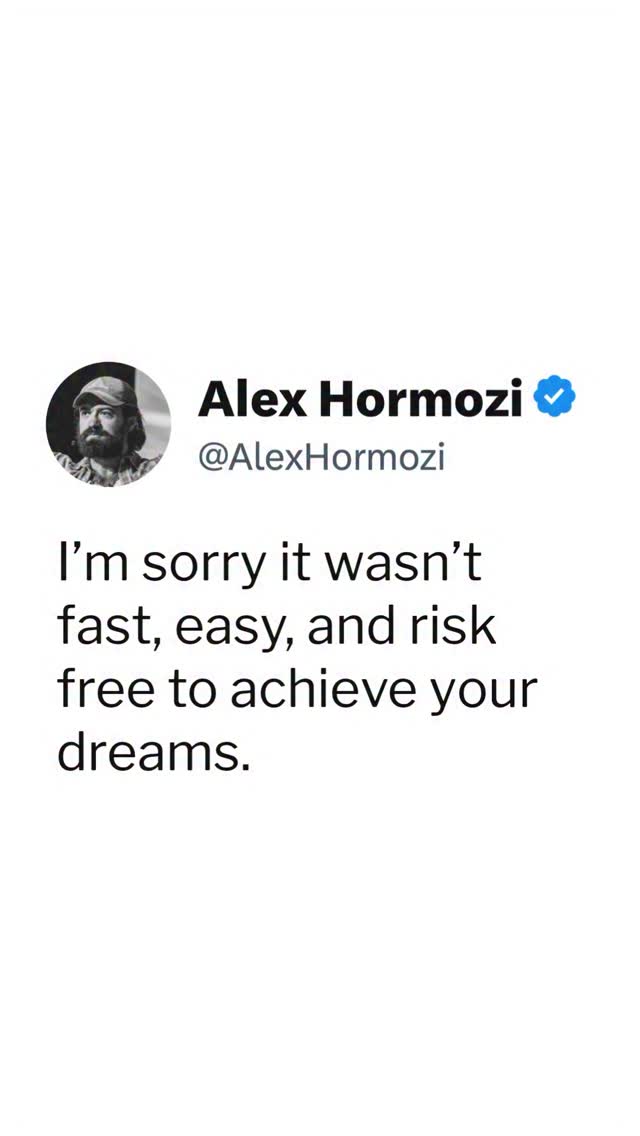 I’m sorry it wasn’t fast, easy, and risk free to achieve you